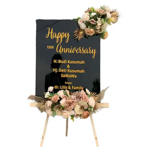 Papan Bunga Akrilik Rundeng